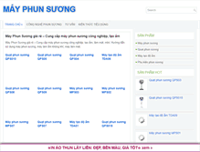 Tablet Screenshot of mayphunsuong.com